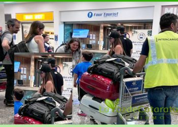 Familia de Messi chega a Puerto Iguazú, na Argentina: Foto: reprodução/ La Voz de Cataratas.