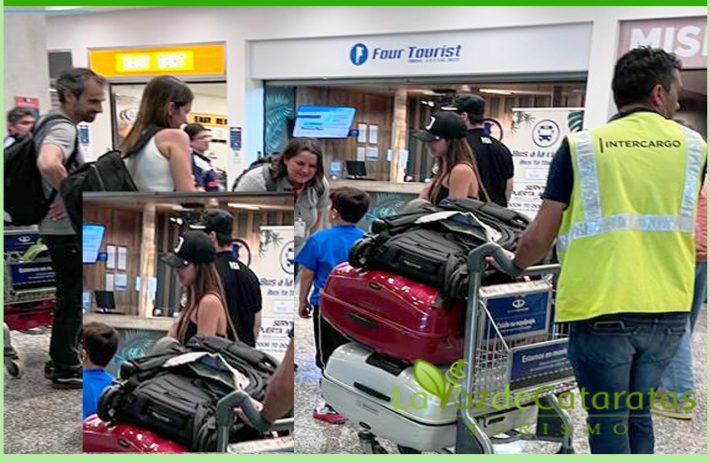 Familia de Messi chega a Puerto Iguazú, na Argentina: Foto: reprodução/ La Voz de Cataratas.