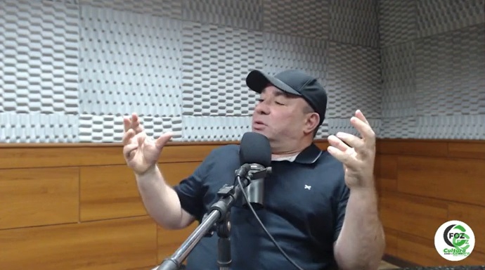Francisco Sampaio Foto: reprodução de vídeo da Rádio Cultura