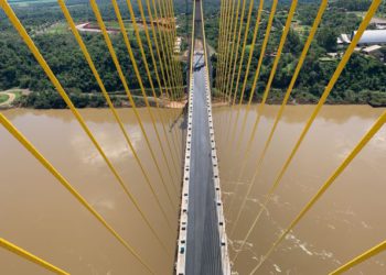 Ponte da Integração concluída. Foto: DER
