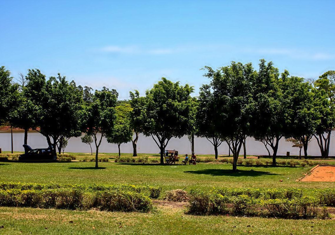 Prainha de Três Lagoas, em Foz do Iguaçu, está própria para banho. Foto: PMFI/Divulgação
