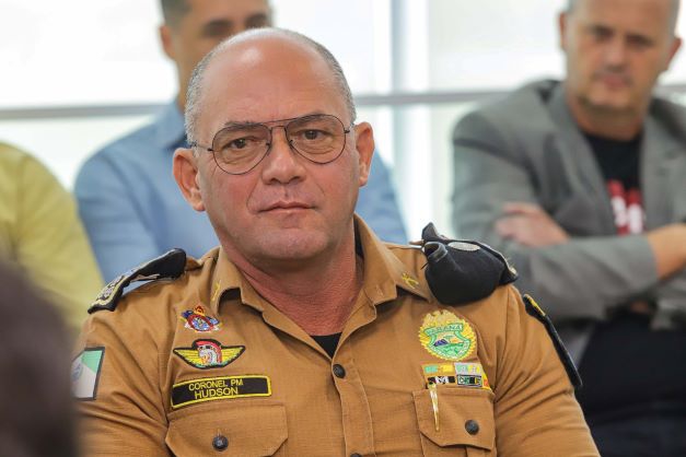 Coronel Hudson Leôncio Teixeira. Foto: Roberto Dziura Jr/AEN