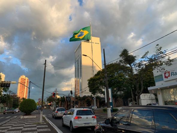 Centro de Foz do Iguaçu. Foto: Elias Dandolini