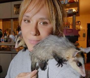 Estudante de veterinária Loiken Knöpfelmacher. Foto: instagram da associação