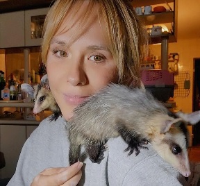 Estudante de veterinária Loiken Knöpfelmacher. Foto: instagram da associação