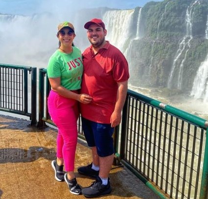 Turistas nas Cataratas do Iguaçu. Foto: Shisrley Liciane/ Divulgação