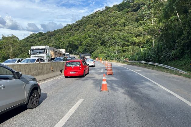 DER inicia nova etapa da recuperação da BR-277 no Litoral nesta segunda-feira -
Foto: DER/Divulgação