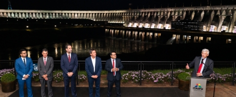 Posso dos novos diretores da Itaipu. Foto: Sara Cheida/IB