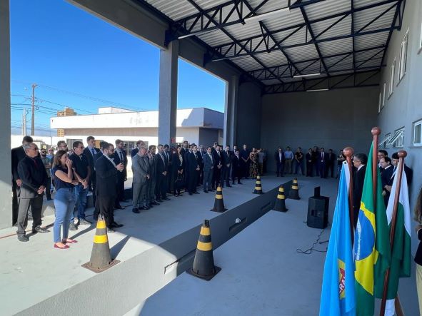 Fotos da inauguração: Divulgação/PF