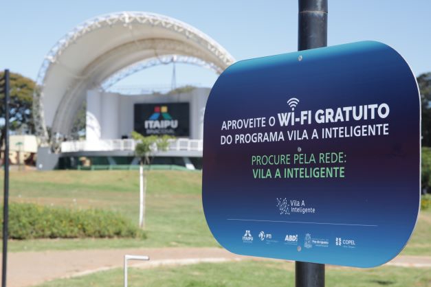 No Gramadão foram instalados três aparelhos de wi-fi. Foto: Kiko Sierich/PTI