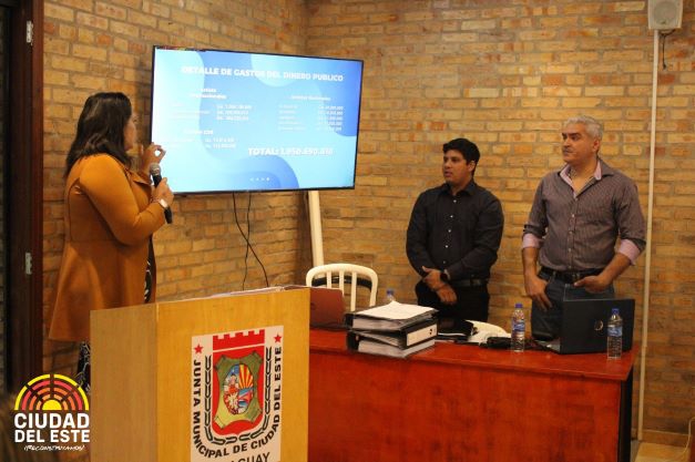 Prestação de contas dos gastos da EcoFest. Foto: Prefeitura de CDE