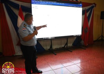 O chefe de gabinete da Prefeitura de Ciudad del Este, Hugo Benítez, anunciou ontem a compra de câmeras de segurança. Foto: divulgação