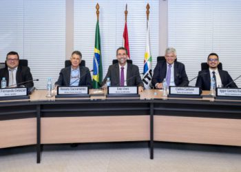 Novos diretores da Itaipu. Foto: Rafa Kondlatsch / Itaipu Binacional