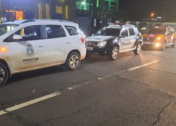 Operação realizada no fim de semana, Foto: Rádio Cultura de Foz do Iguaçu
