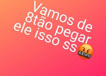 Uma das ameaças feitas por ex-alunos. Foto: divulgação