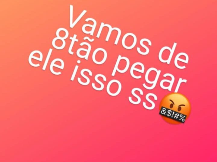 Uma das ameaças feitas por ex-alunos. Foto: divulgação