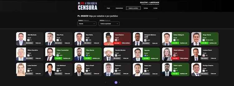 Foto: captura de tela dos site.