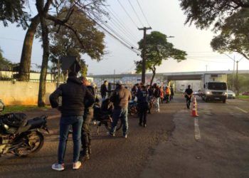 Fiscalização desta quarta-feira. Foto: PMFI/Divulgação
