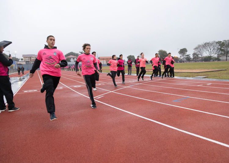 Nova pista de atletismo de Foz do Iguaçu. Foto: Thiago Dutra/PMFI
