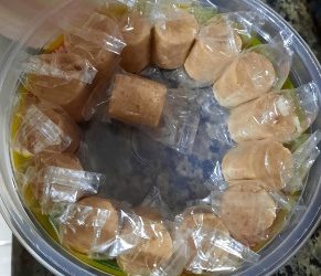 Paçoquinha de rolha. Foto: Não Viu?