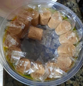 Paçoquinha de rolha. Foto: Não Viu?