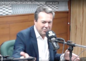 Nunes, em entrevista ao programa Contraponto. Foto: captação de vídeo
