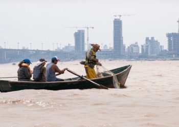 Pescadores profissionais argentinos. Foto: Dirección de Áreas Protegidas y Biodiversidad