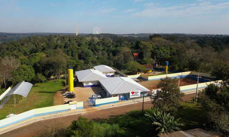Vista aérea do complexo que será inaugurado amanhã. Foto: PMFI/Divulgação