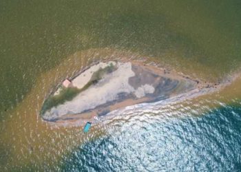 Vista área de las Dunas de San Cosme y Damián. Foto: Conaderna