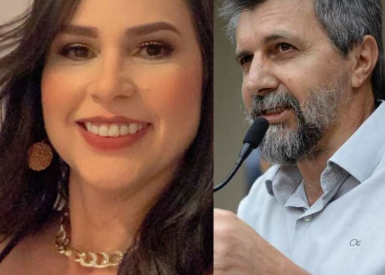 Eliane e Bobato. Foto: PMFI