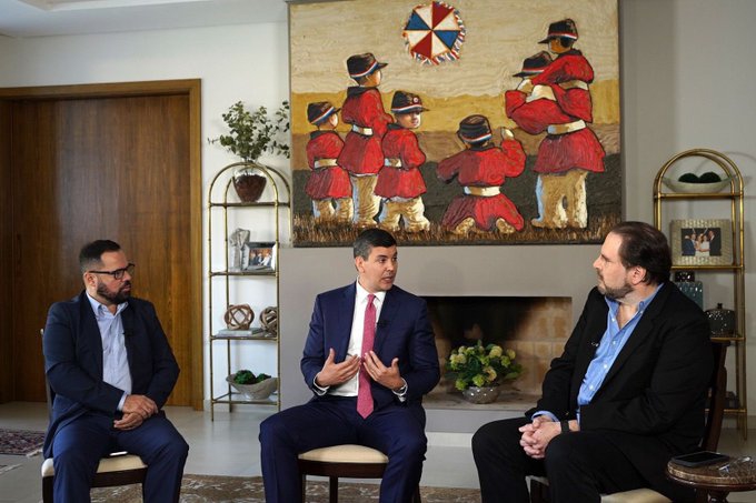 Peña concedeu entrevista exclusiva ao Unicanal. Foto: Twitter/@SantiPenap