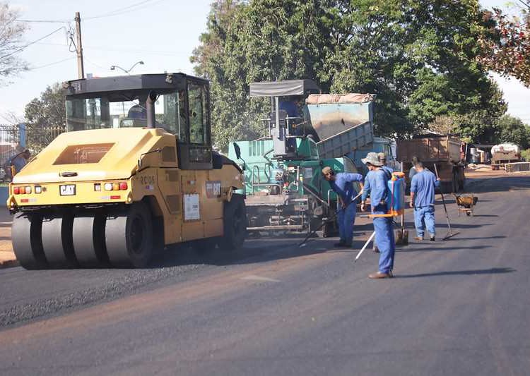 Obras em Foz do Iguaçu. Foto: Christian Rizzi/divulgação