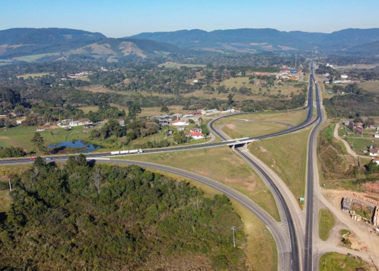 Lote 1 da nova concessão vai a leilão nesta sexta; entenda como será a disputa. Contorno Sul.
Foto: Roberto Dziura Jr/AEN