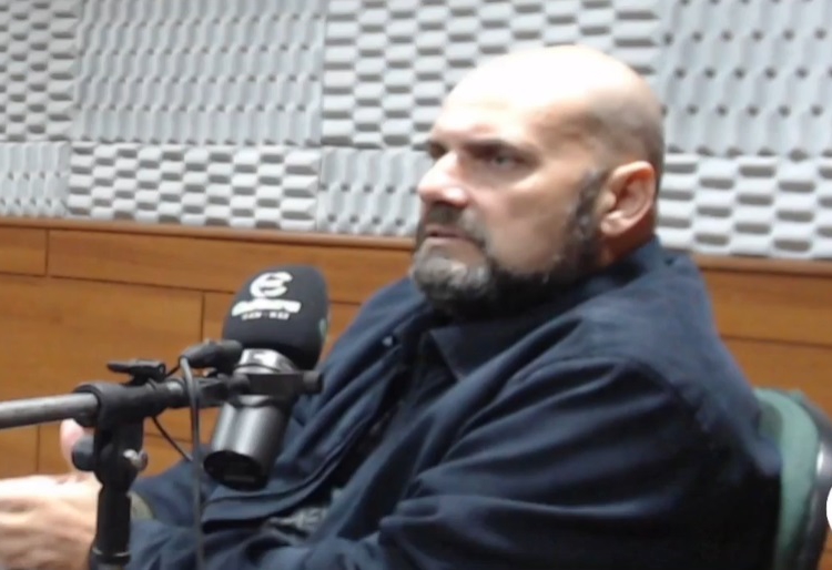 André di Buriasco. Foto: captura de vídeo da Rádio Cultura.