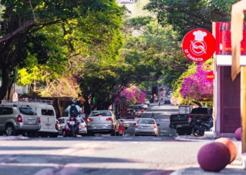 Avenida Brasil é um dos locais mais visados pelos ladrões. Foto: Thiago Lacerda/PMFI