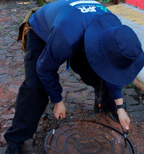 Sanepar inicia vistoria das ligações de esgoto na região do Morumbi, em Foz do Iguaçu
Foto: Sanepar
