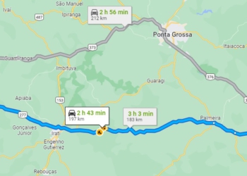 Ilustração: Google Maps