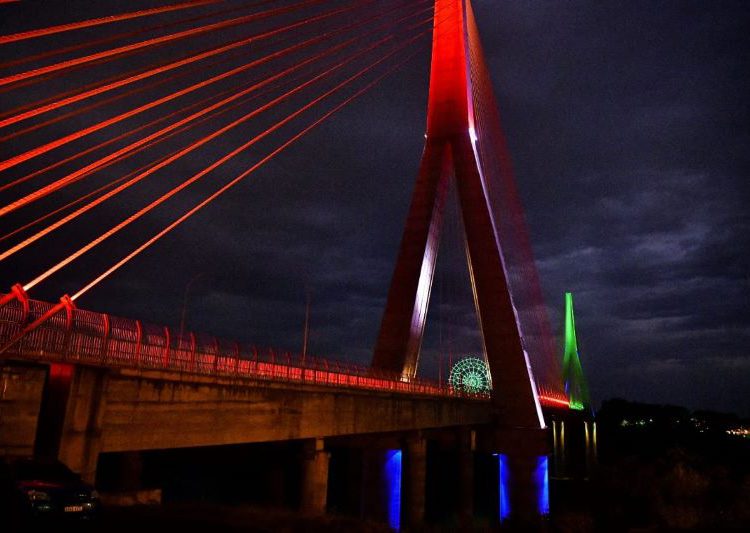 Ponte da Integração, ainda não inaugurada. Foto: divulgação/DER
