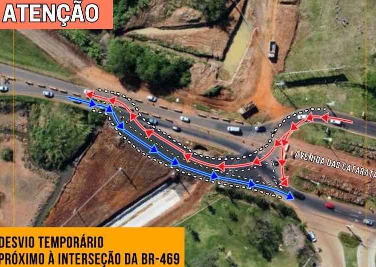 No trajeto divulgado pelo DER.