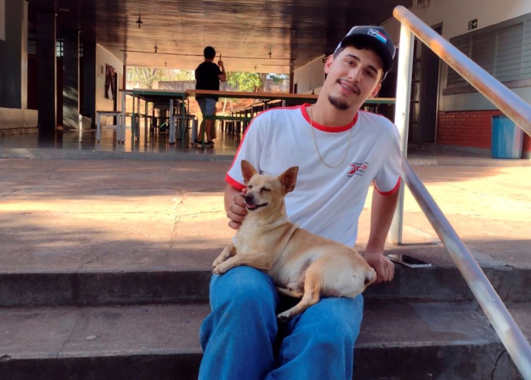 Na foto, Murilo e Max
Foto: Acervo pessoal