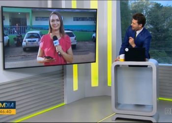 Jornalistas ficaram espantados com a resposta da prefeitura. Foto: captura de vídeo.