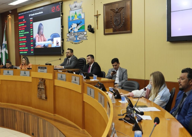 Reunião extraordinária desta sexta. Foto: CMFI