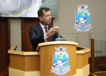 Vereador autor da proposta. Foto: Christian Rizzi/CMFI