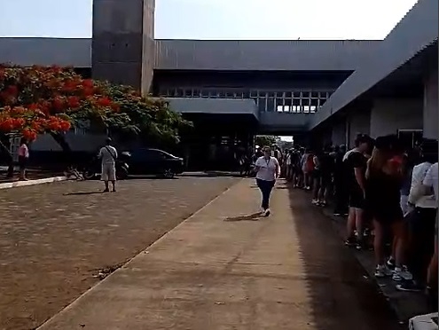 A difícil vida dos turistas que visitam Foz do Iguaçu. Foto: captação de imagens/Não Viu?