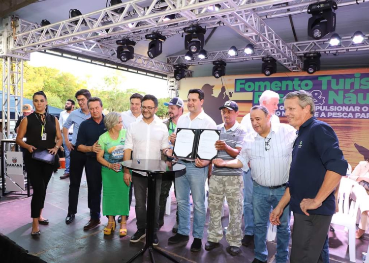 Lançamento da linha de financiamento em Foz do Iguaçu. Foto: Gilson Abreu/AEN