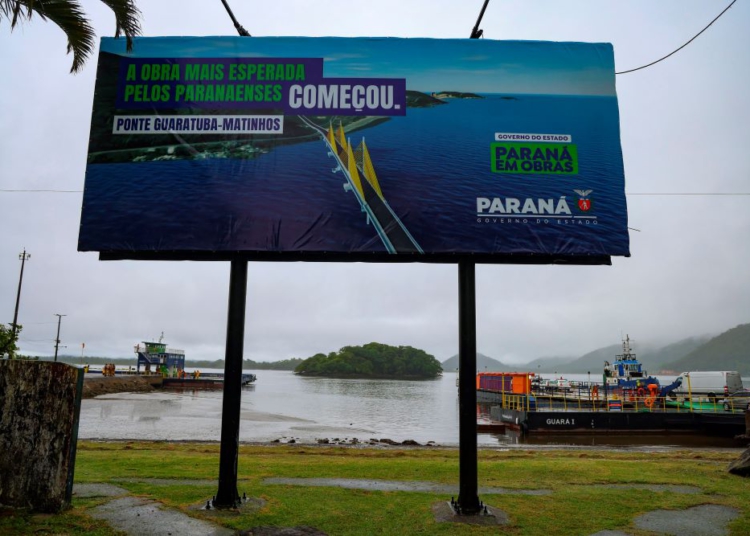 Começa a obra da Ponte Guaratuba-Matinhos, projeto aguardado há mais de 30 anos
Foto: Jonathan Campos/AEN