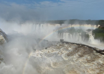 Passarela reaberta. Foto: EquipeCataratas