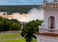 A torre do Hotel das Cataratas é o ponto mais alto da região. Fotos: divulgação/Hotel das Cataratas