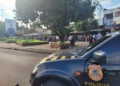 Operação em andamento na região da Ponte da Amizade. Foto: divulgação
