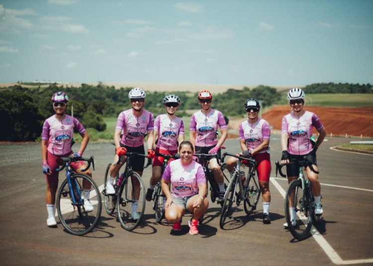 Equipe de ciclismo de Foz do Iguaçu. Foto: PMFI